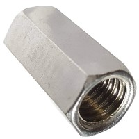 2023-256-SS-20 F/F STDF 1/8 HEX X 5/16 L, 2-56 THD SS/PA